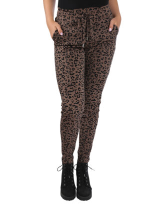 Travel leopard jurk