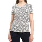 Travel print tops
