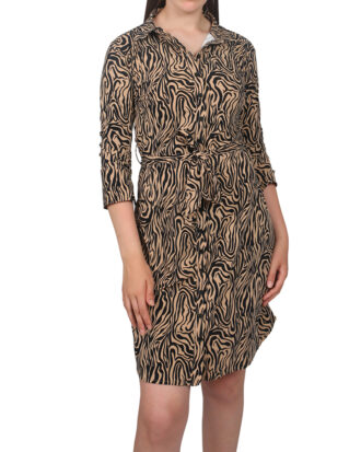 Travel jurk 3/4 mouw